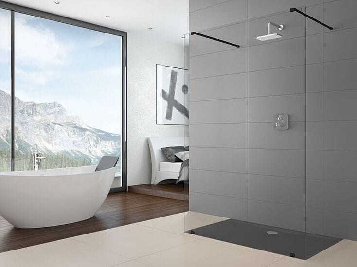 Стеклянная прямоугольная душевая кабина HOESCH ONE&ONE ARCH-00122523