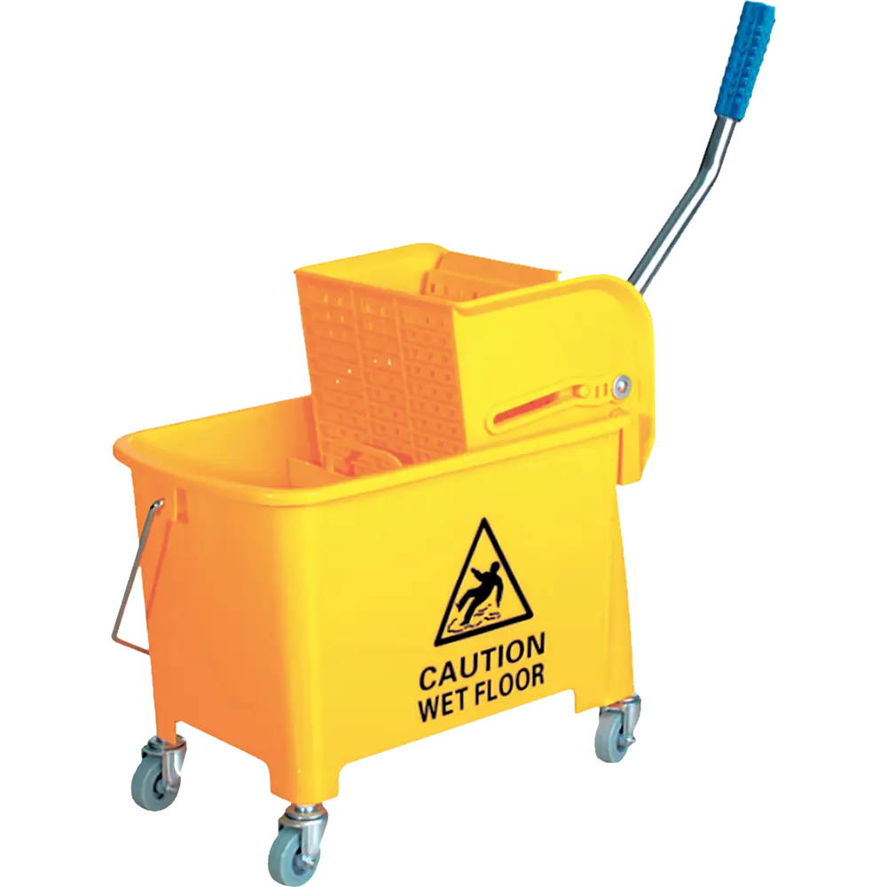 Тележка для уборки мини цвет желтый 20 л Santreyd STLM-2028506