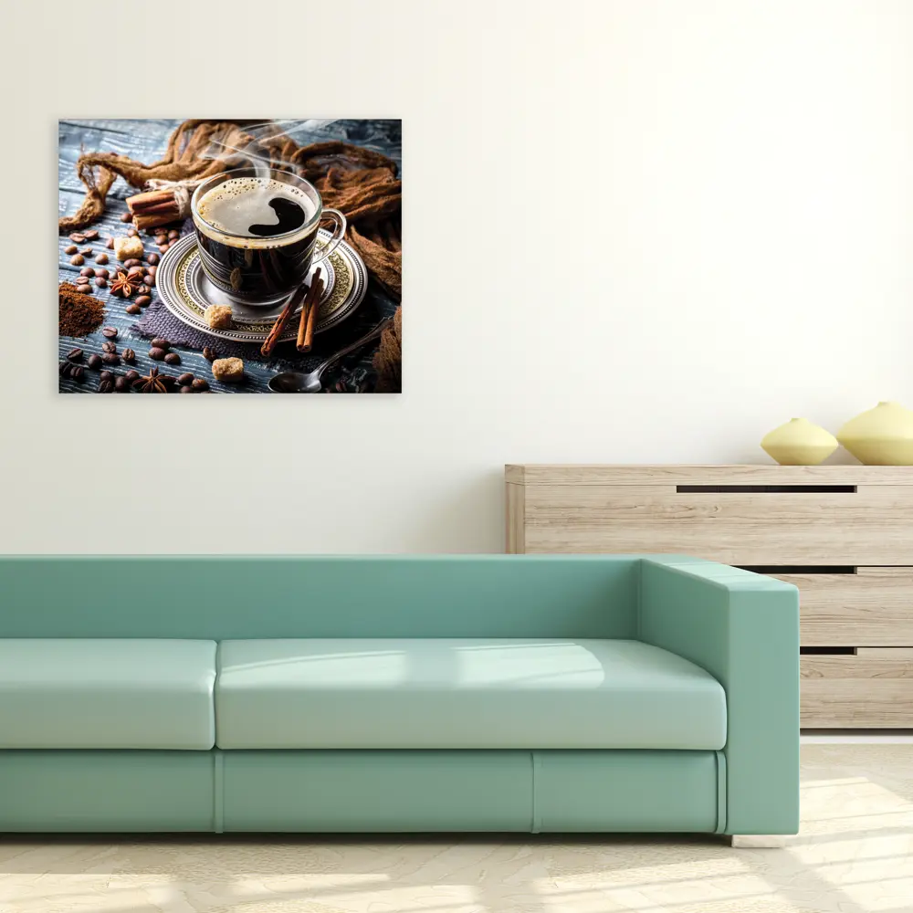 Декобокс 40x50 см Кружка кофе POSTERMARKET STLM-2205344 - Вид №3