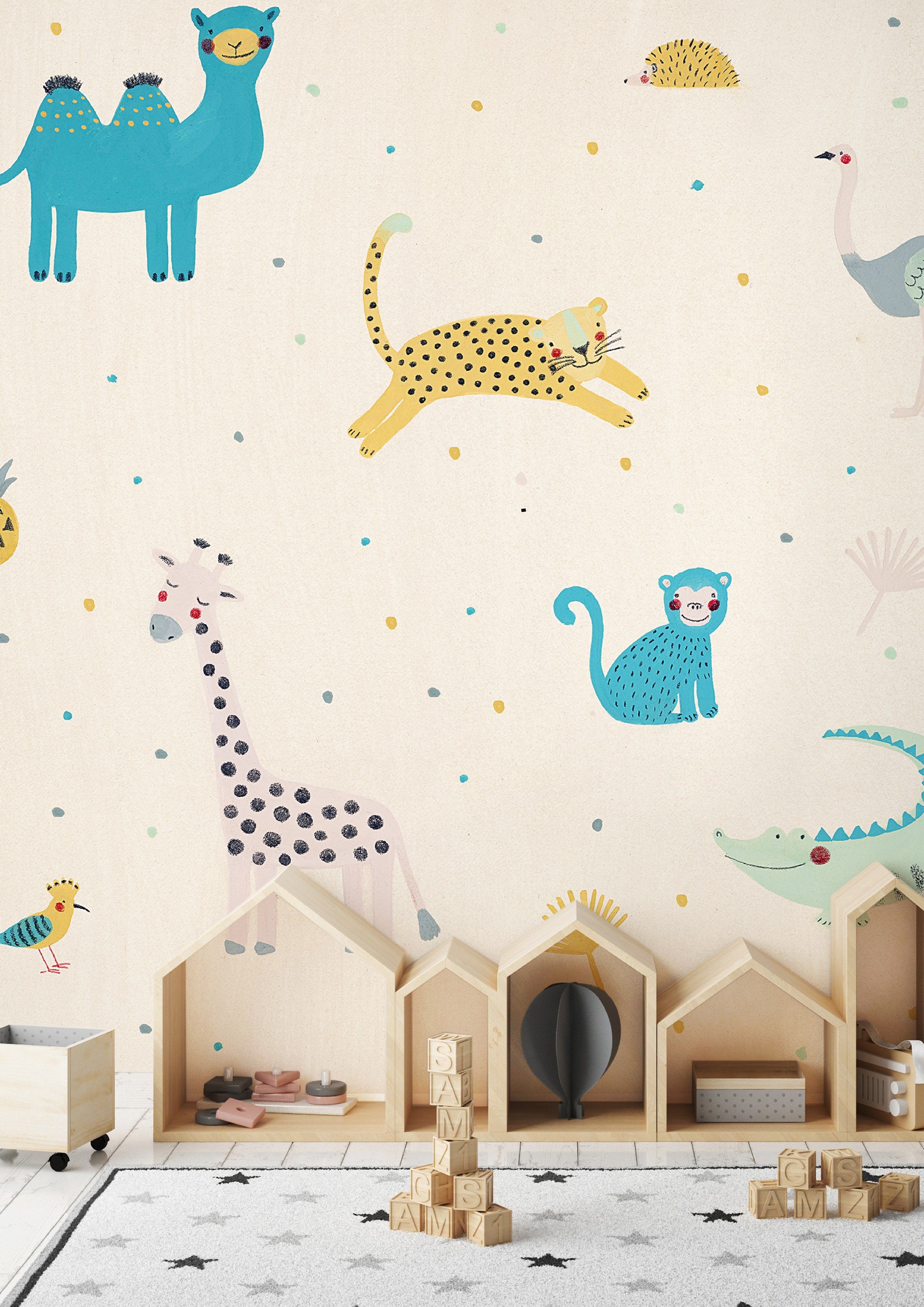 Нестареющие обои, ПВХ бесплатно, экологически чистые, моющиеся WallPepper NAIVE ARCH-00152017 - Вид №1