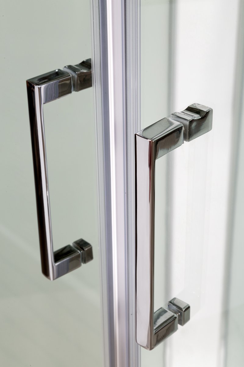 L 810 с гм. и эл. BLACK Душевая кабина DETO Серия L А01 с LED и гидромассажем - Вид №9