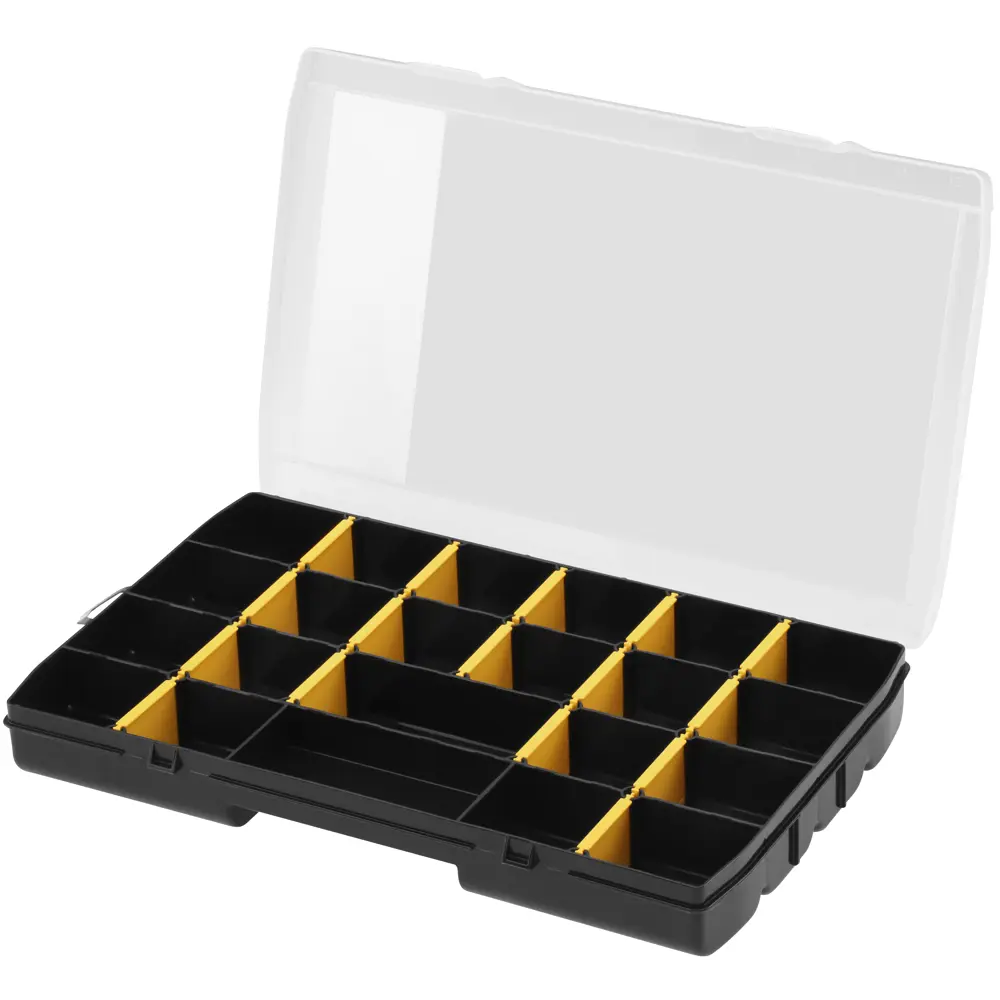 Органайзер Stanley Essential 14 для мелочей 35.7х4.8х22.9 см, цвет чёрный/жёлтый STLM-2112842 - Вид №1