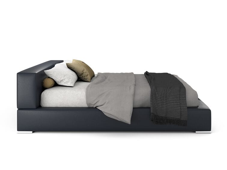 Кожаная мягкая двуспальная кровать i 4 Mariani ARCH-00026328