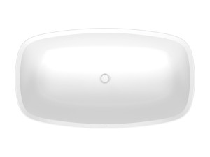 Керамическая овальная ванна для ванной комнаты