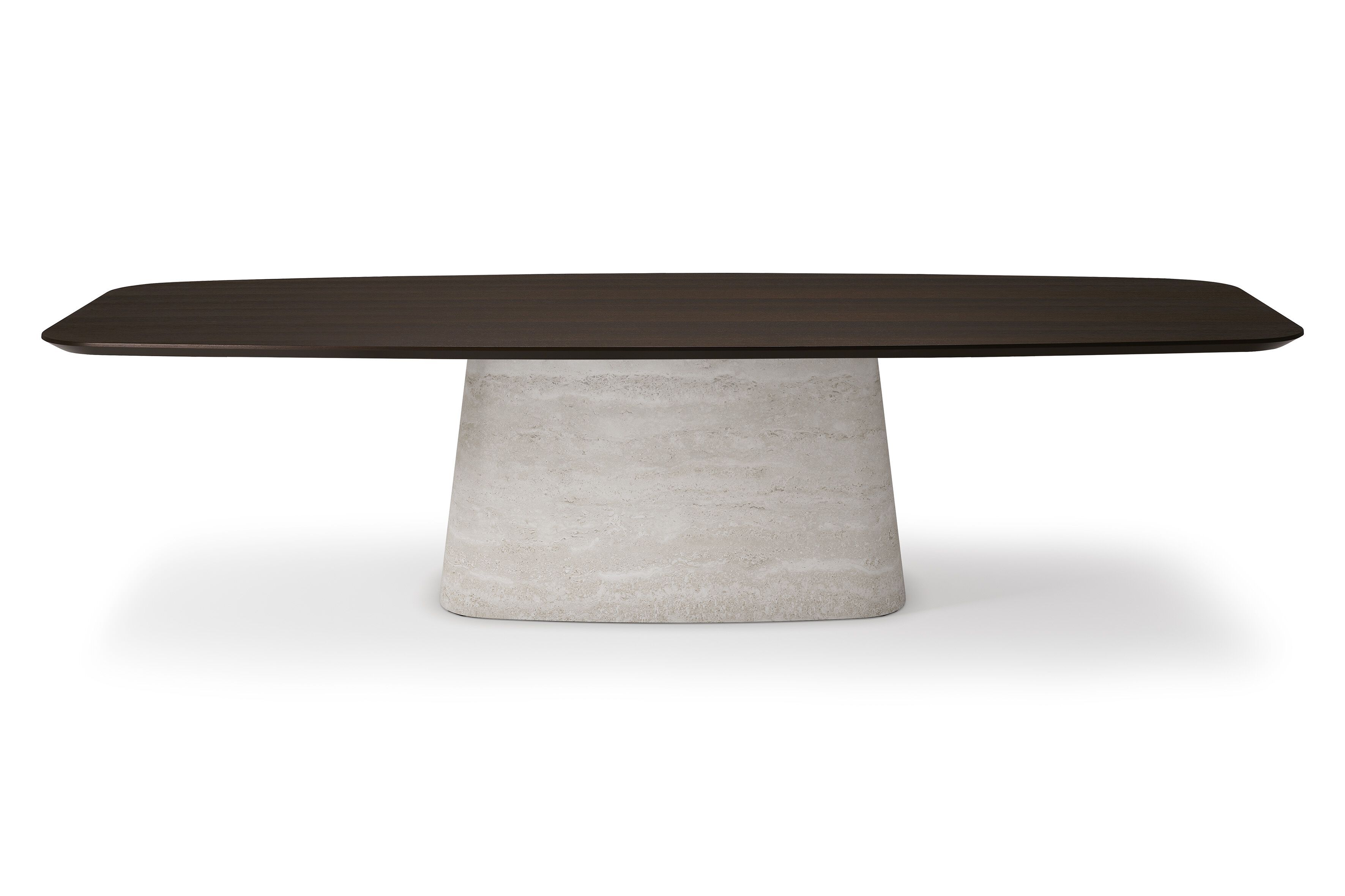 Деревянный и керамический стол Cattelan italia Наполеон ARCH-00133329 - Вид №1