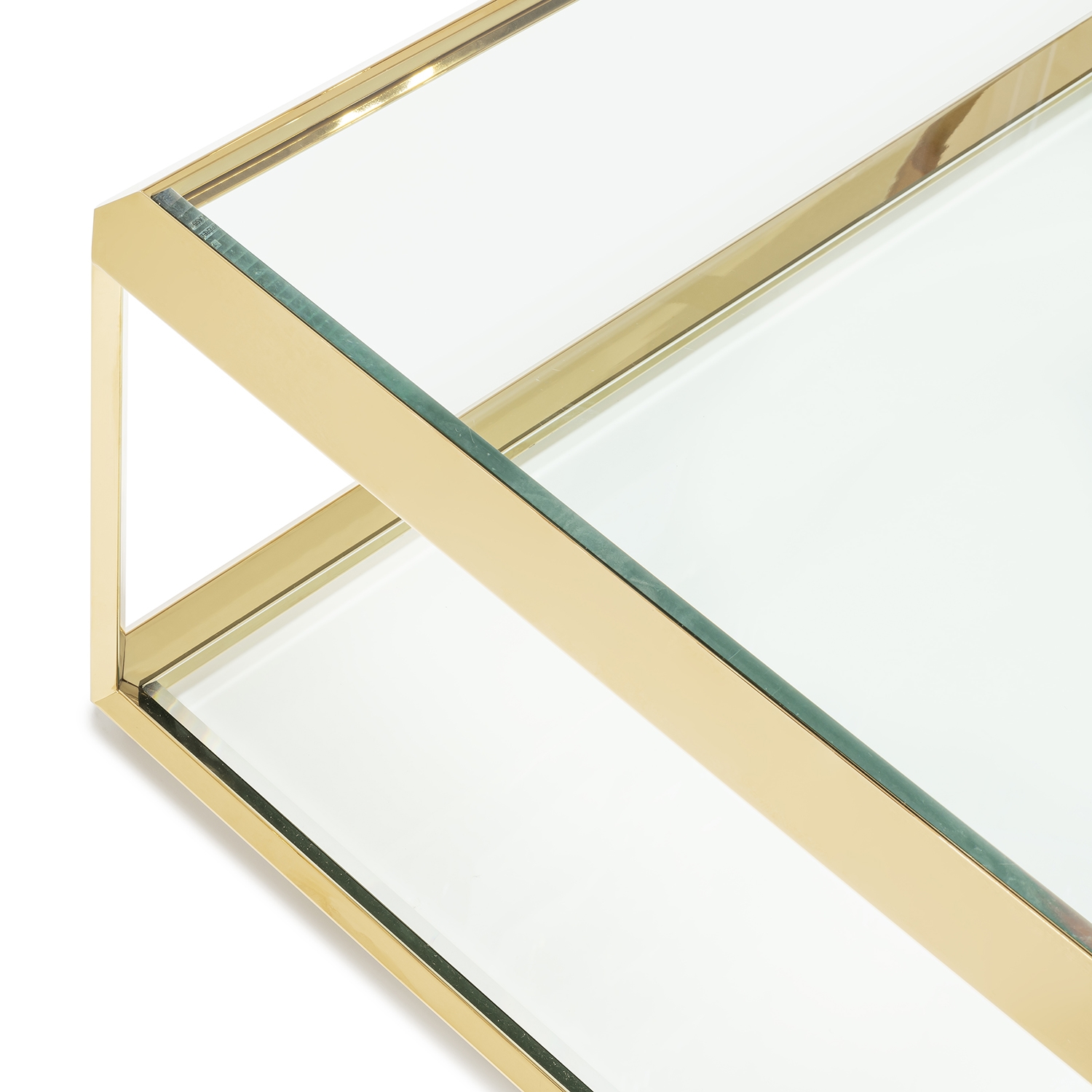 450278-BS ABHIKA КОФЕЙНЫЙ СТОЛ FORTUNE H37 122X82 BLACK/SILVER  - Вид №5