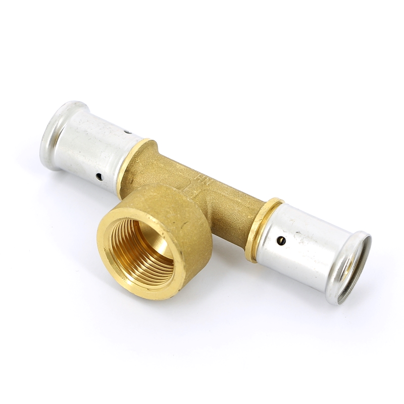 Тройник ВР пресс HENCO 20x3/4x20 13P200520 - Вид №3