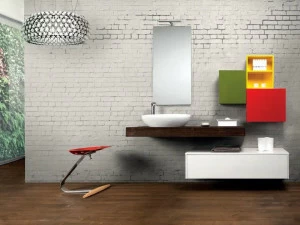 Mobiltesino Подвесная тумба под умывальник Velvet