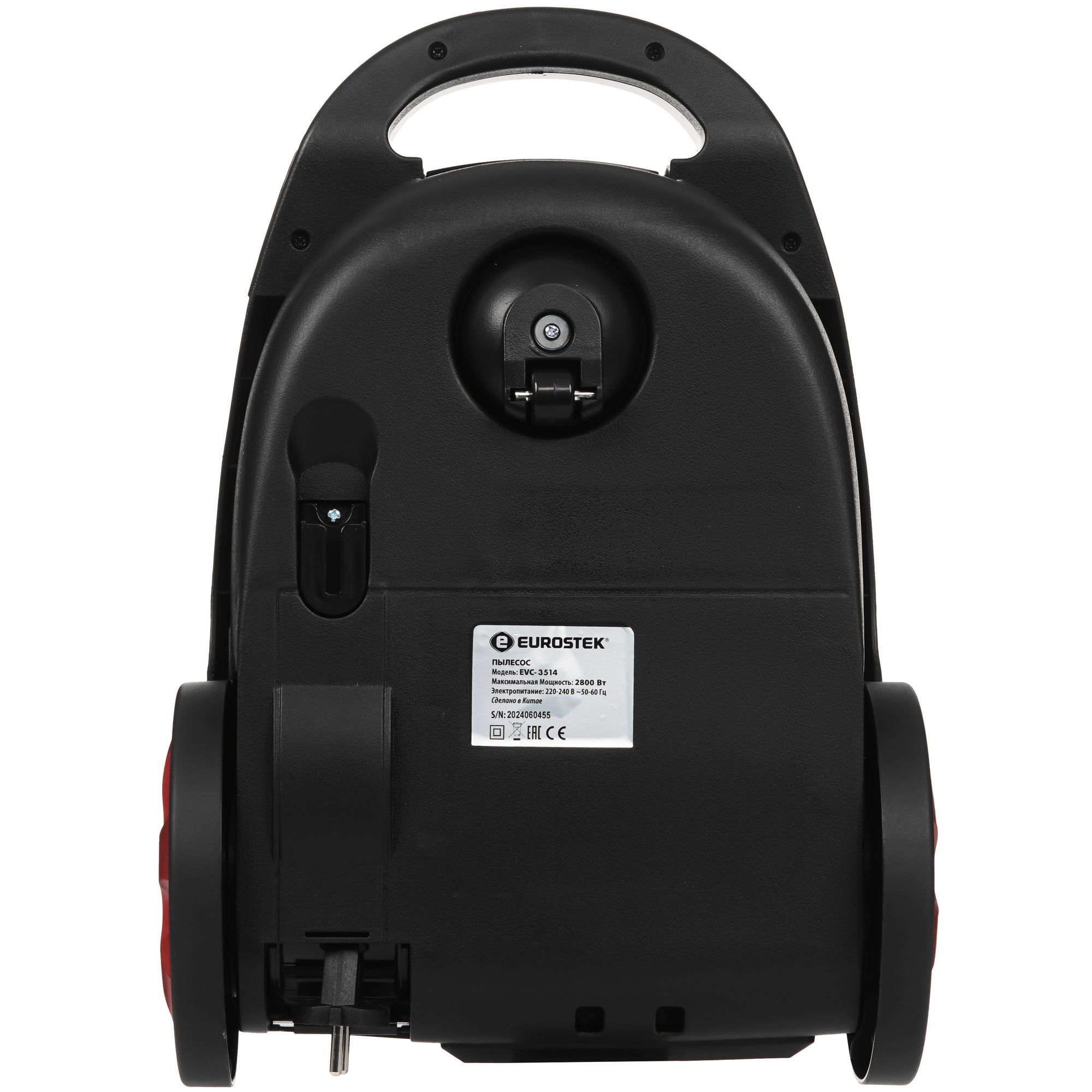 9165703 Пылесос Eurostek EVC-3514 красный STDN-0045371 - Вид №3