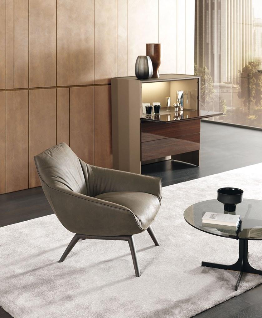 MisuraEmme Мягкое кожаное кресло Atelier sun-id-1375980 - Вид №12