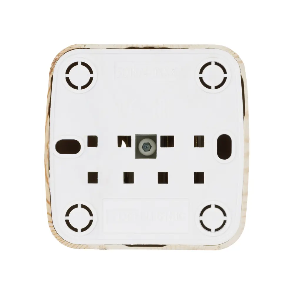 Розетка накладная TDM Electric Дача в цвете сосна с заземлением 89376326 Серия отсутствует STLM-1118040 - Вид №2