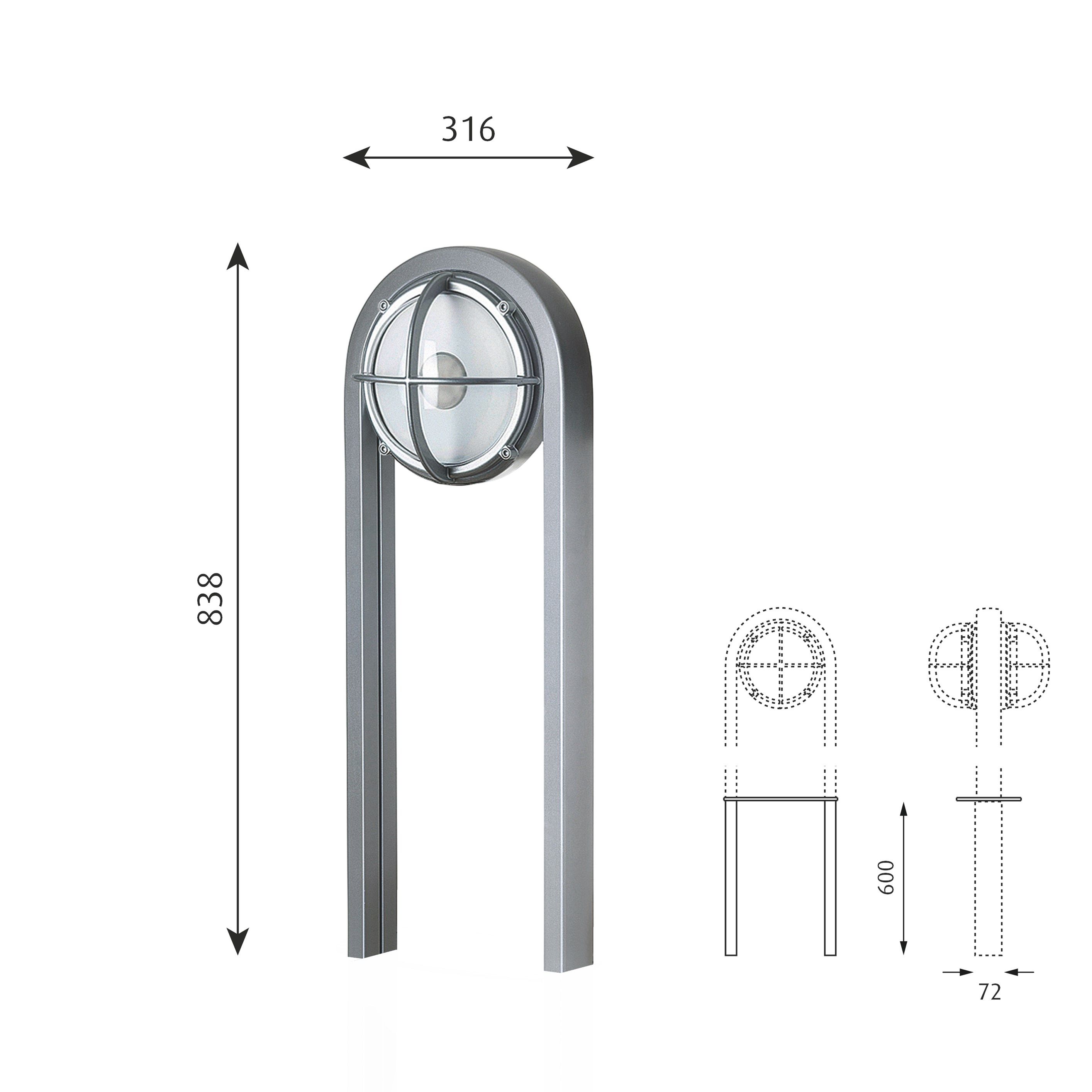 Алюминиевый светодиодный световой столб Louis Poulsen Skot ARCH-00087523 - Вид №8