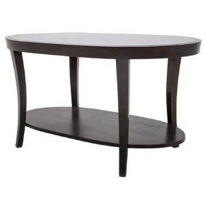 Журнальный столик черный с полкой 100 см Savina PUSHA PUSHA 062867 Черный