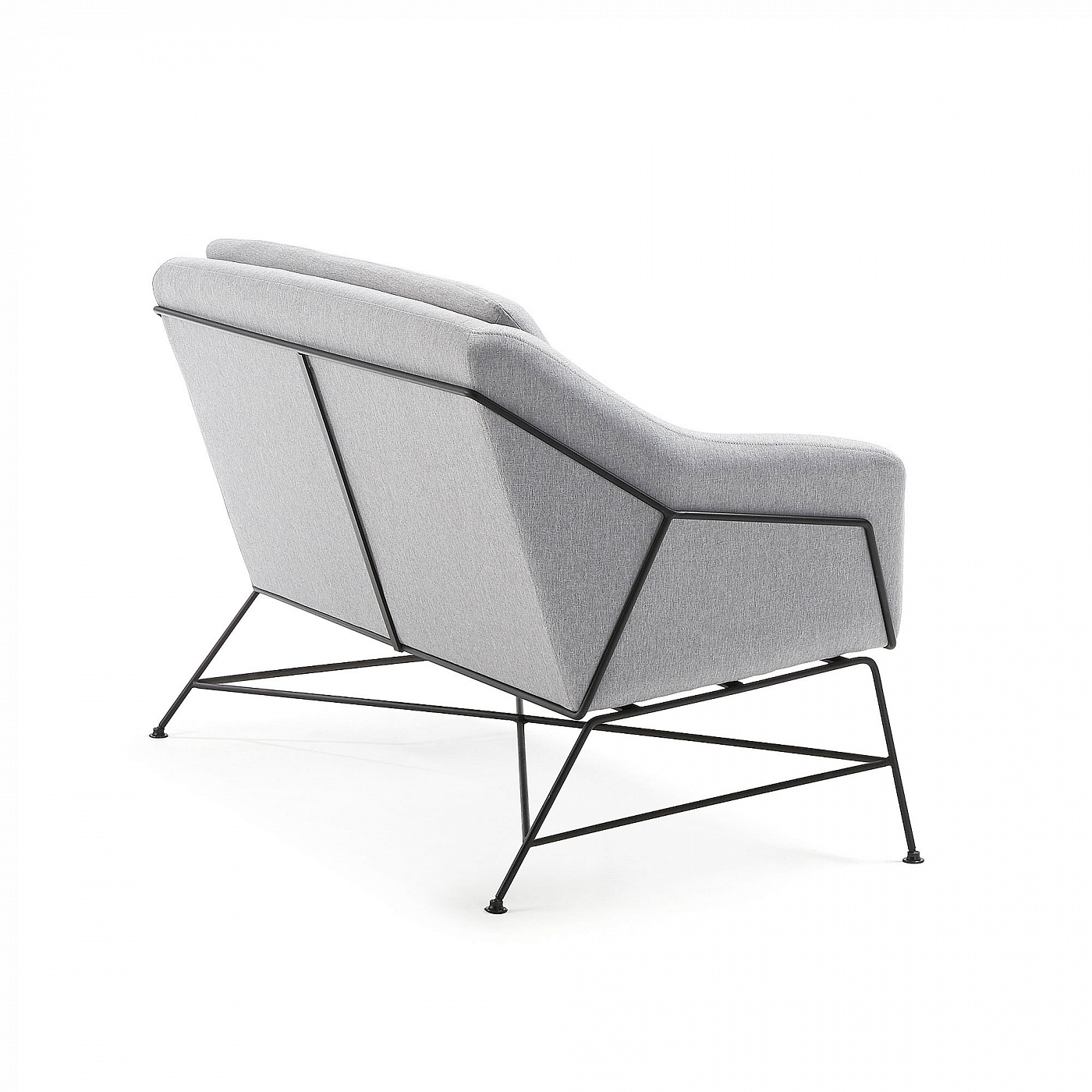 068783 Диван серый 128 см La Forma Brida  - Вид №2