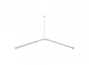 900.34.10SXA Карниз для штор, специальные длины HEWI System 900