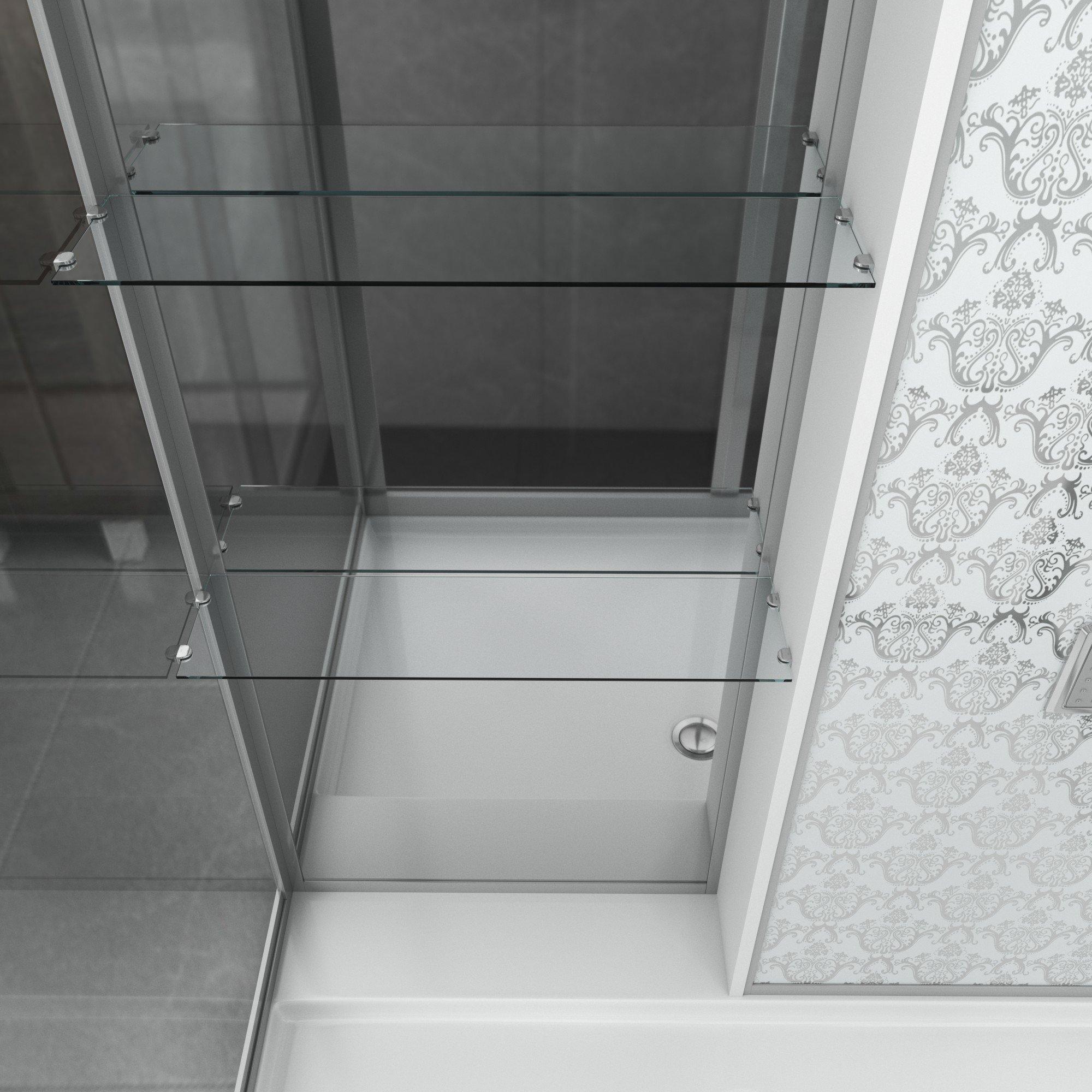Душевая кабина NG-7713WR (820x1200х2150) низкий поддон стенки БЕЛЫЕ Niagara Luxe - Вид №4