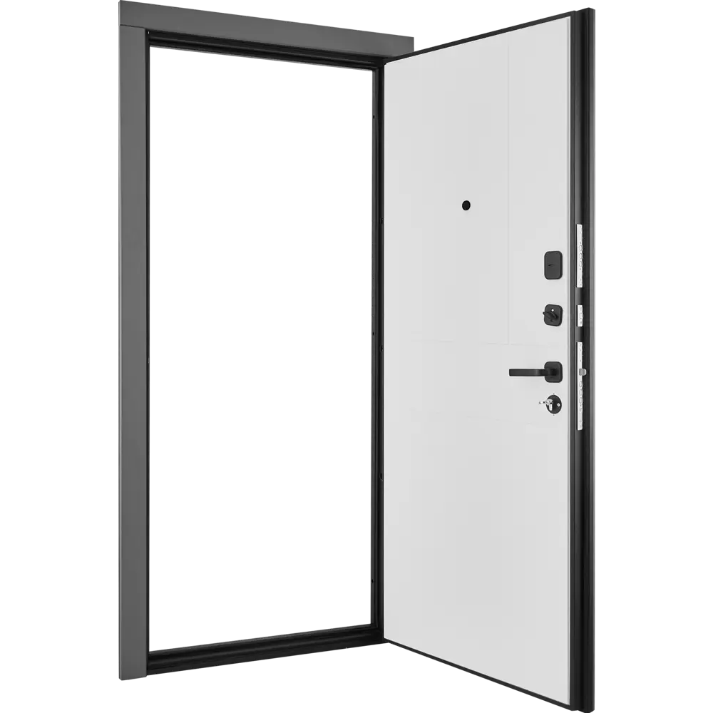 Дверь входная металлическая Лацио 96x201 см правая белая BELWOODDOORS STLM-2205519 - Вид №7