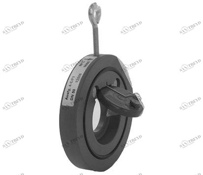 SANIT 72302001090025 Обратный клапан из нержавеющей стали пружины, PVC-U 