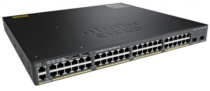 WS-C2960X-48TD-L Catalyst 2960-x 48 gige, 2 x 10g sfp+, lan base Cisco Santreyd 