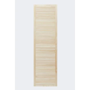 Жалюзийная дверь 1505x594 мм дерево сорт Экстра