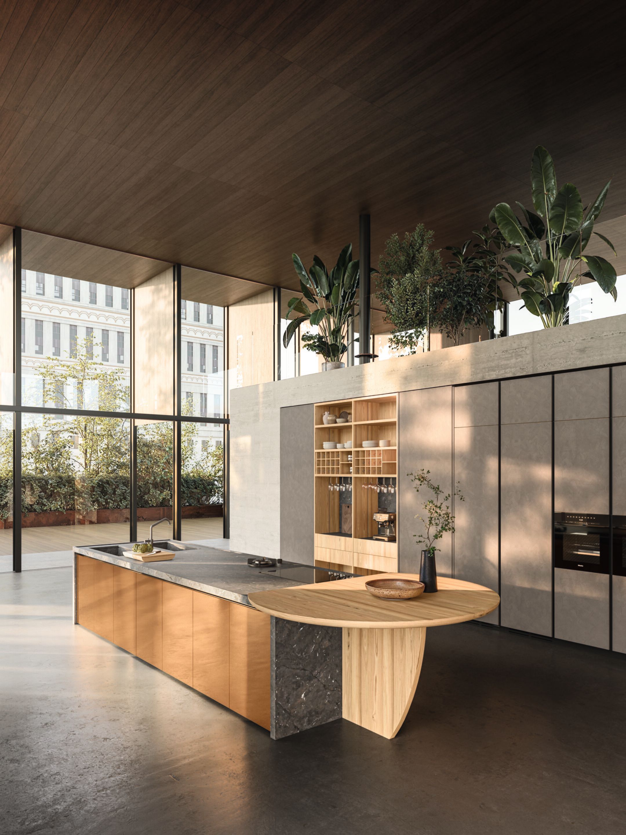 Кухня с островом Boffi XO ARCH-00108769 - Вид №3