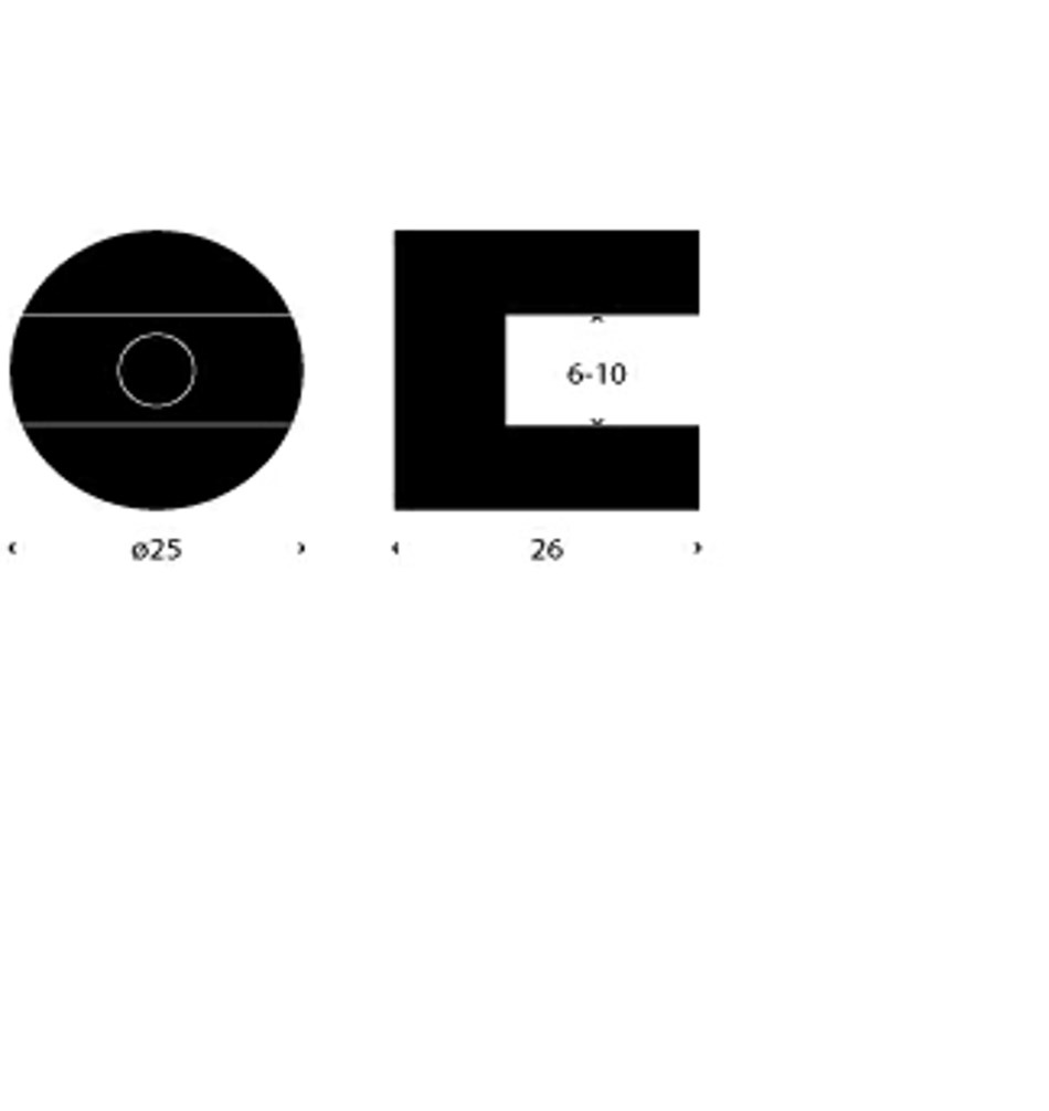 FROST Держатель для полок 1 » 2 шт. отполированный Нержавеющая сталь Полированный O1138  - Вид №3