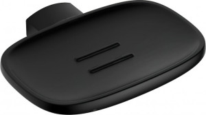 B30010NM B3001NM Мыльница настенная (чёрный) COLOMBO TRENTA