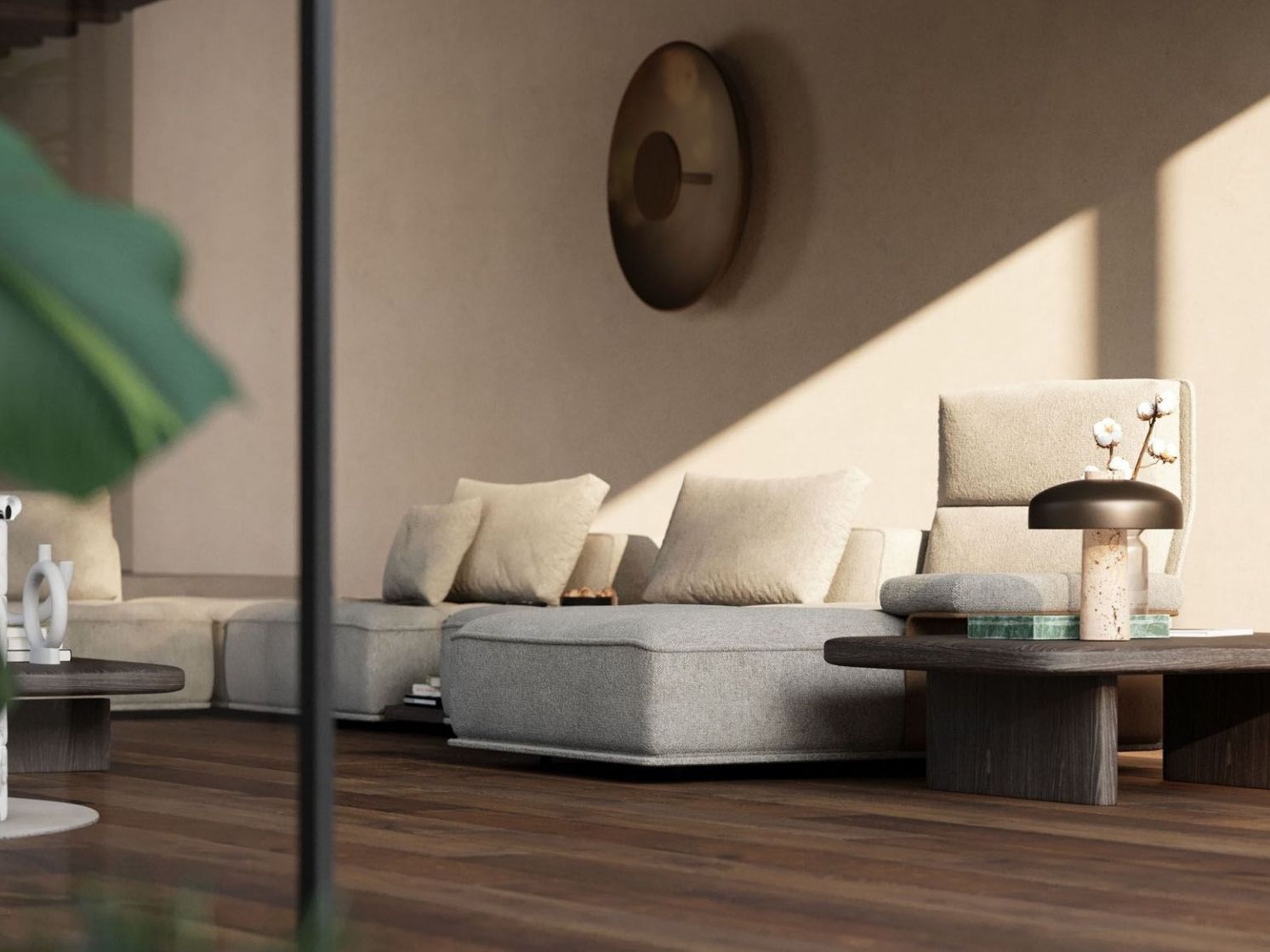 Модульный тканевый диван Enne Сохо ARCH-00066683