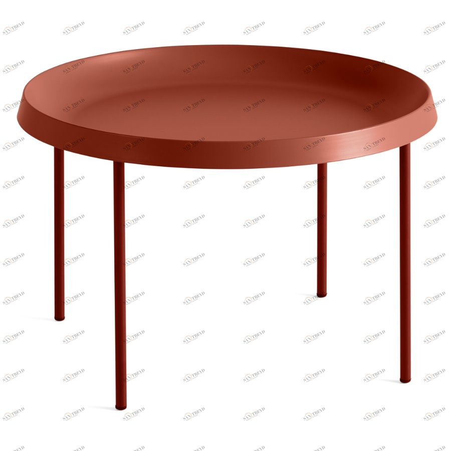 Столик кофейный Tulou, оранжевый, Ø55х35 см Hay 930509