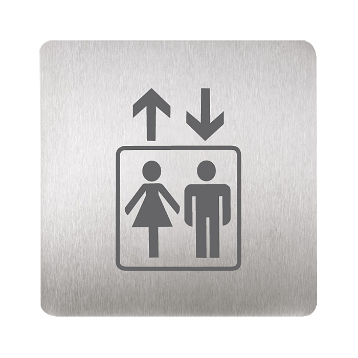 85443 Табличка - лифт SANELA 