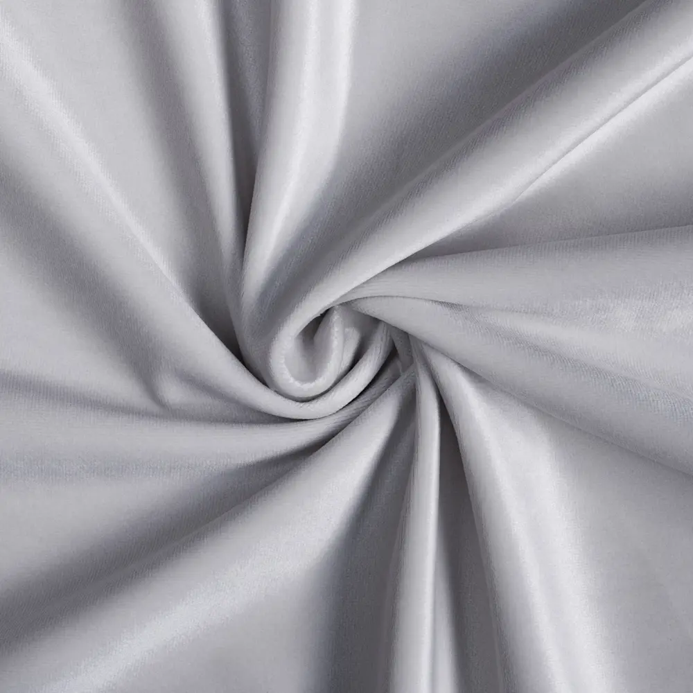 Ткань 1 м/п бархат 300 см цвет бело-голубой GARDEN STLM-2187252