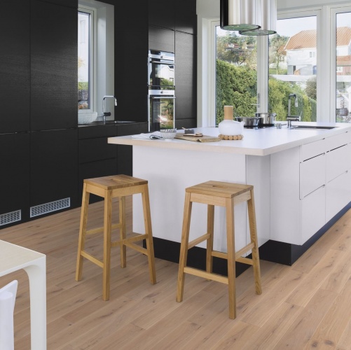 Массивная доска Boen Solid Plank Traditional Белый Дуб Рустик (Гладкая) 800-2220х137 мм EICA4MWD - Вид №13