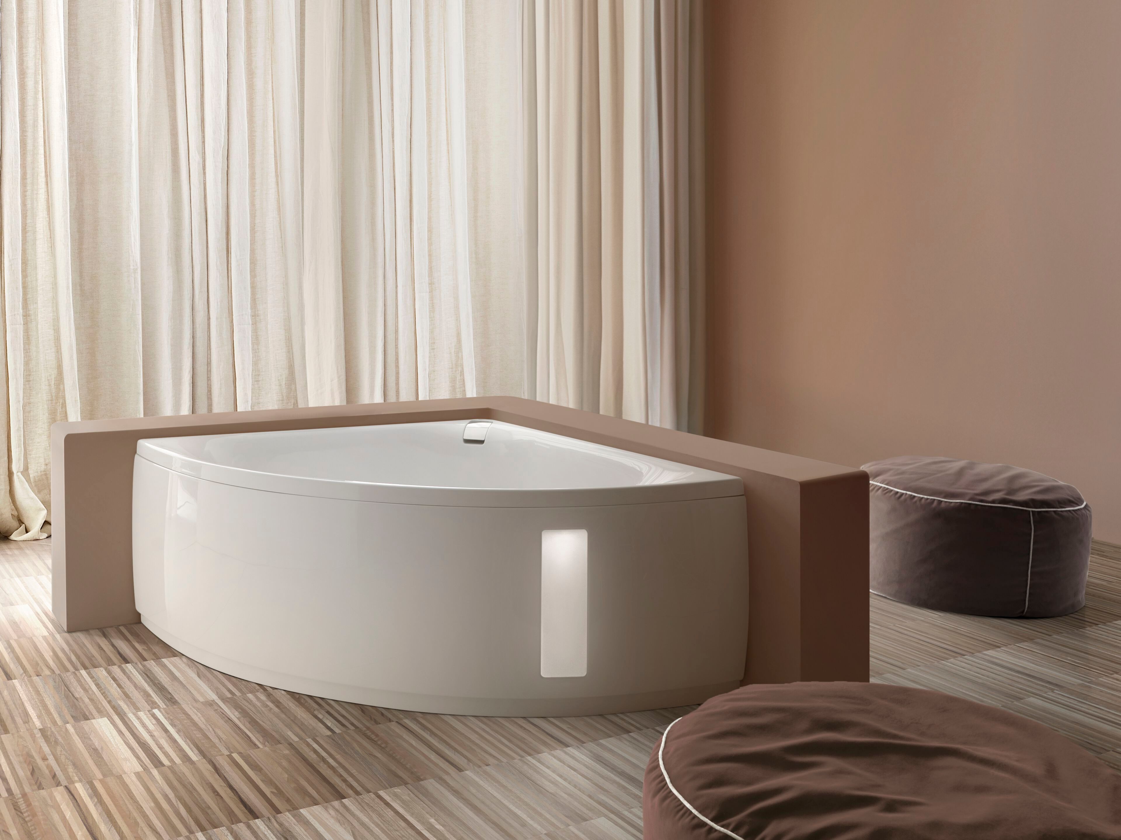 Угловая ванна с гидромассажем Gruppo Treesse мебель для ванной комнаты-угловые ванны ARCH-00056753