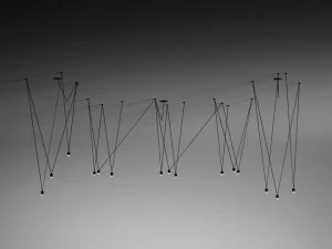 Vibia Подвесной светильник из алюминия Match