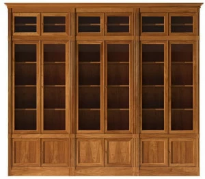 Morelato Модульный модульный книжный шкаф вишня Direttorio Art. fs3010186