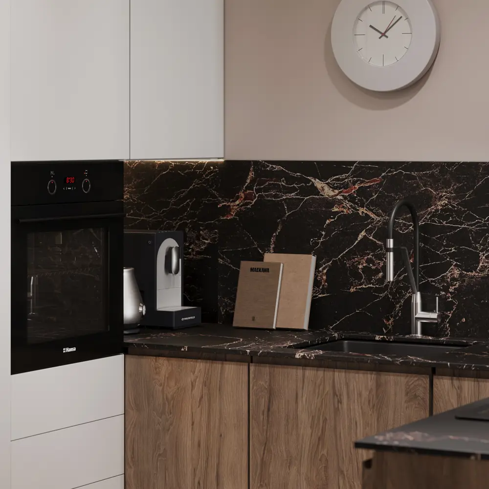 Фасад Вельск Delinia ID с матовым стеклом и алюминиевой рамой 39.7×102.1 см 86799235 STLM-0874126 - Вид №10