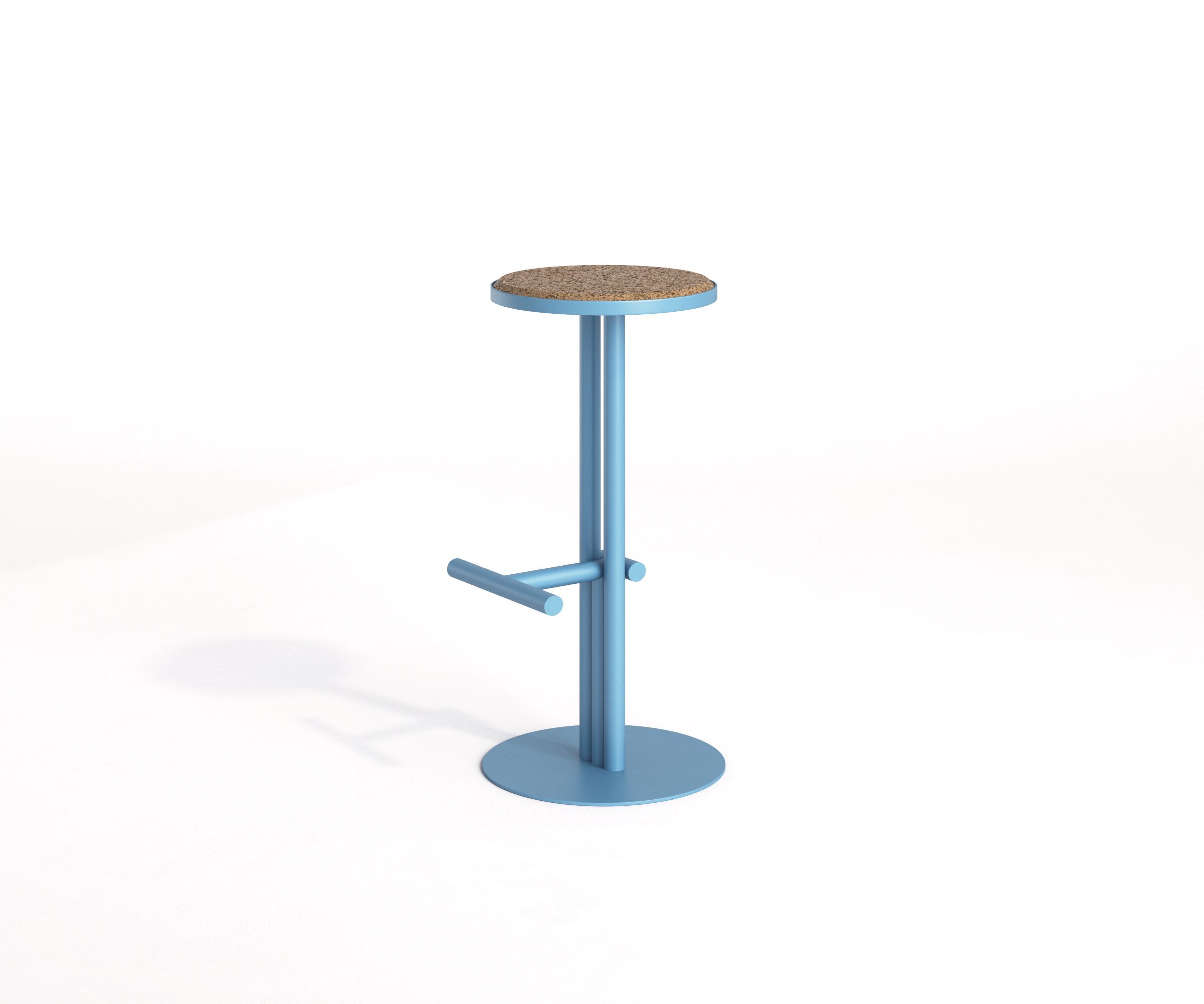 Высокий садовый стул из стали и пробки Joyf точка ARCH-00075648 - Вид №26