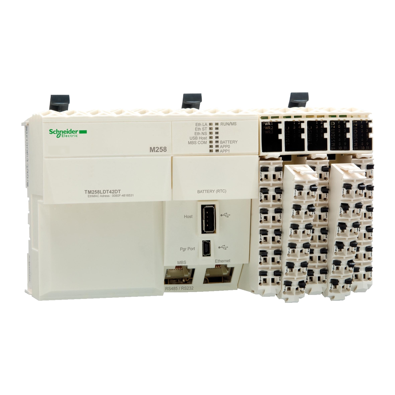 TM258LD42DT M258 ETHERNET/ПОСЛ. ИНТЕР/42ВХ/ВЫХ Schneider Electric OEM ПЛК Modicon 