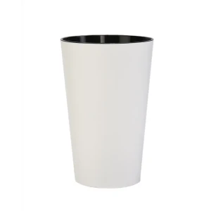 Кашпо Аттика Santreyd ø30×48 см белое пластиковое 89350553