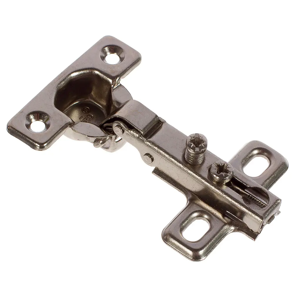 Петля мебельная накладная Key-hole H401A21, 15х54 мм, сталь, цвет сталь, 2 шт. 11641137 STLM-2208949 BOYARD 
