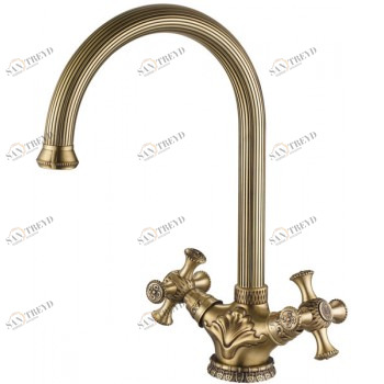 Zorg A 6004K-BR бронза Смеситель для кухни Zorg 328 х 194 