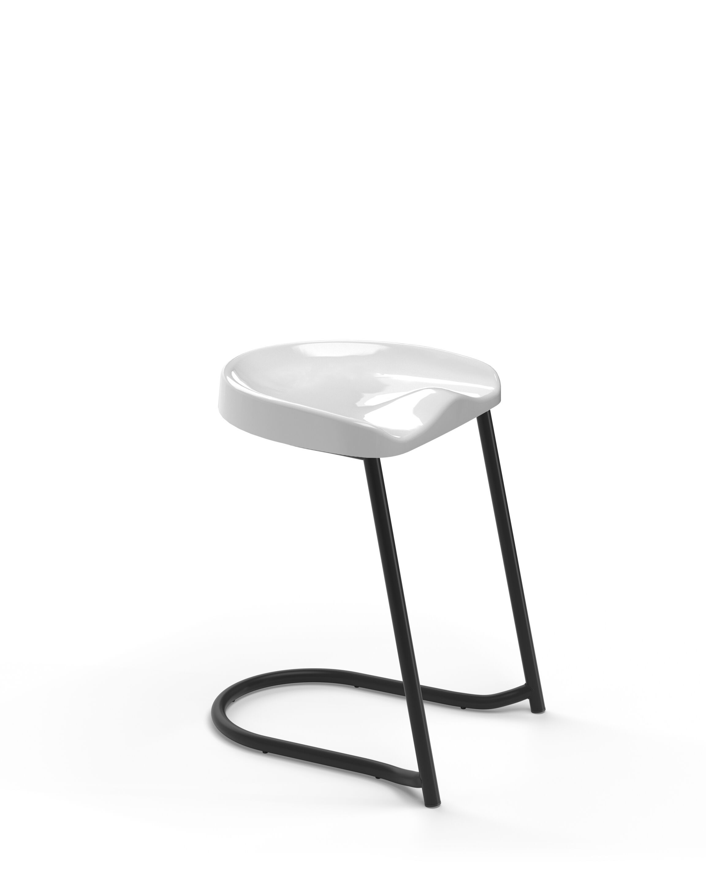 Стальной штабелируемый низкий стул Established&Sons Heidi ARCH-00111971 - Вид №9