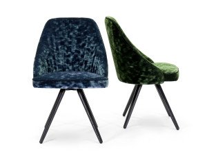 Бархатный мягкий стул