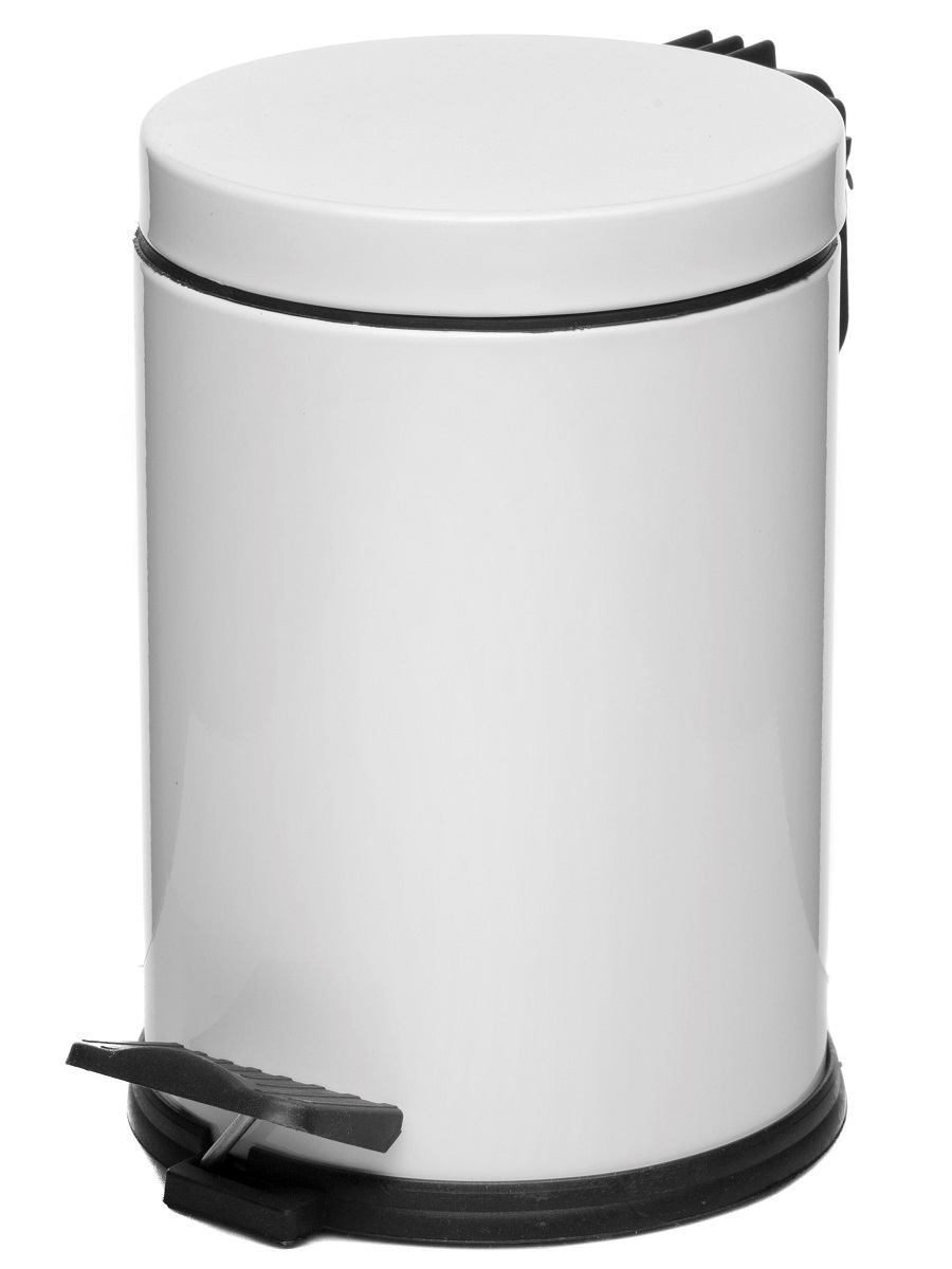 Вёдра с педалью и крышкой Aquila 3L Mini White NAVAKO 11023