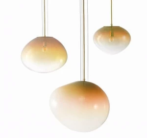 ELOA Подвесной светильник из дутого стекла ручной работы Sirius