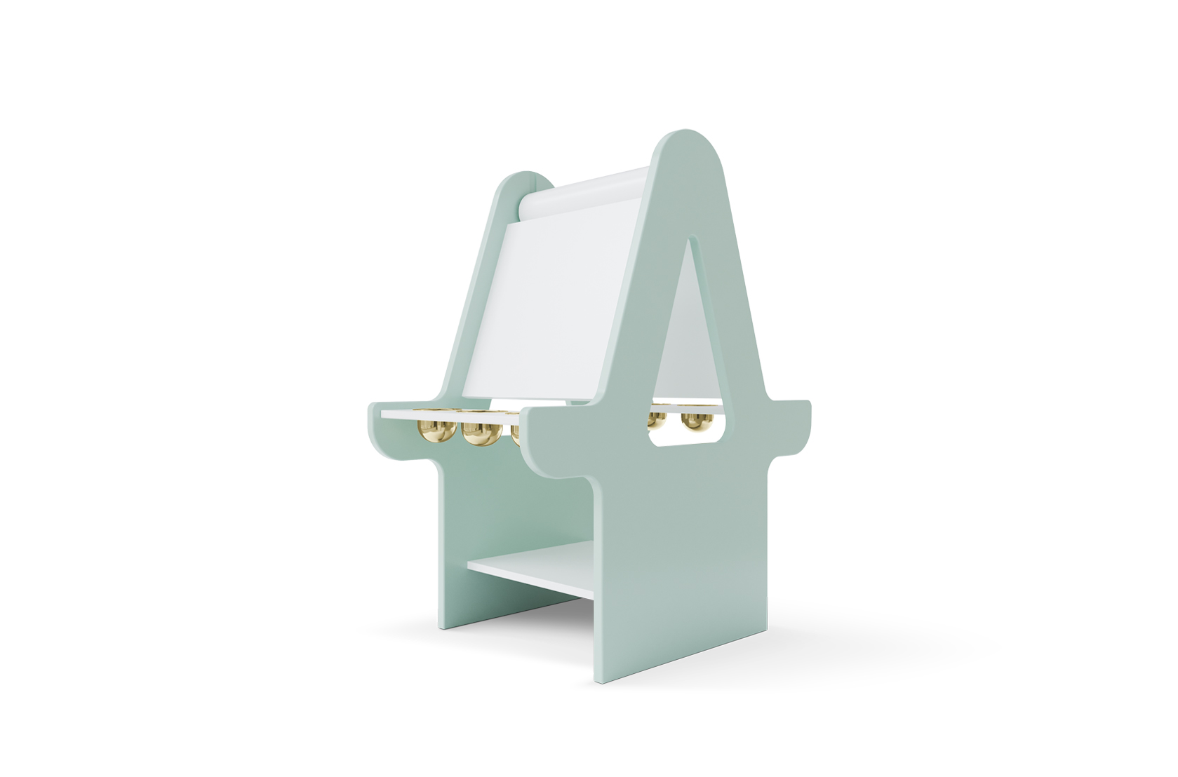 CIST475 Мольберт для рисования детский Мерлин Двусторонний Circu  - Вид №1