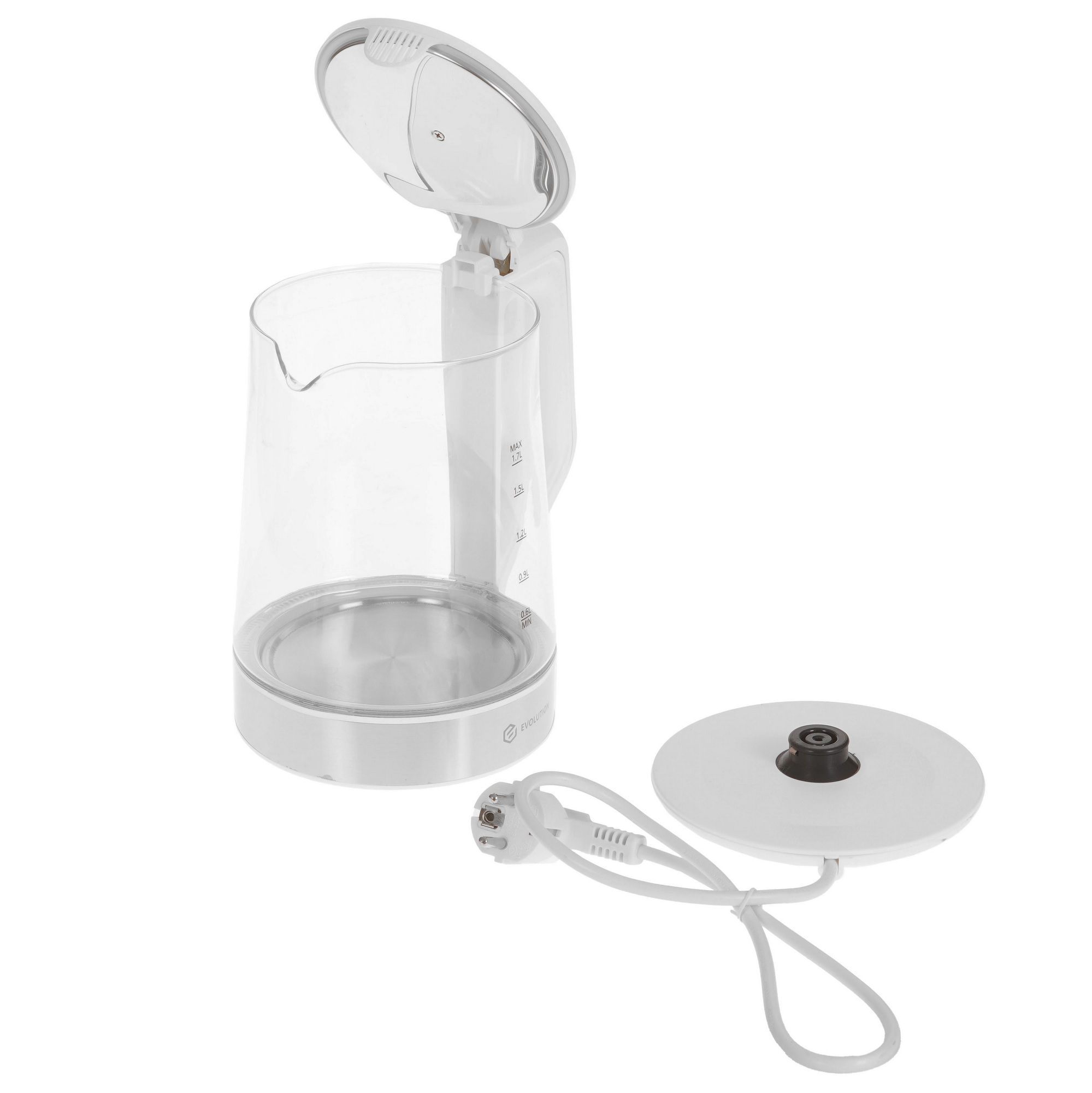 9990013 Электрочайник Evolution KG19171 белый STDN-0065132 - Вид №5