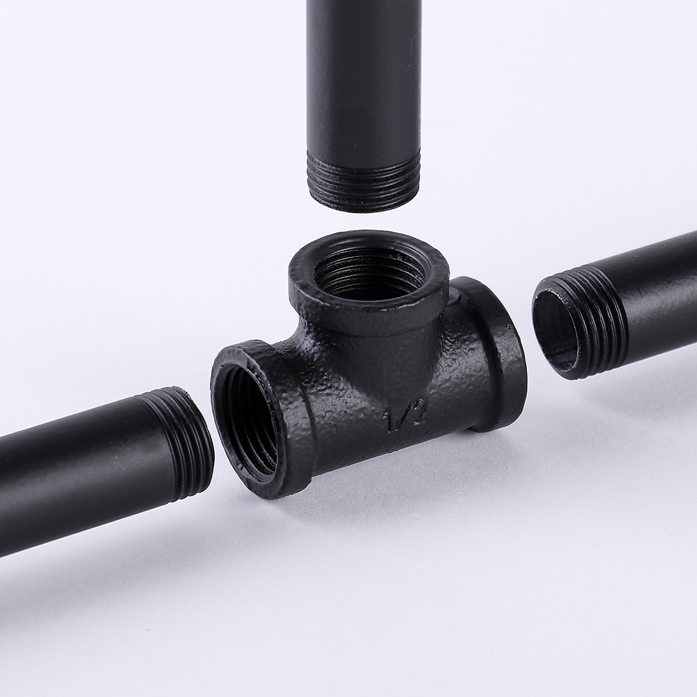 Комплект системы хранения из труб PIPE, 1100x2380x310 мм, черный  LJPS0628 Public Steel Россия  - Вид №3