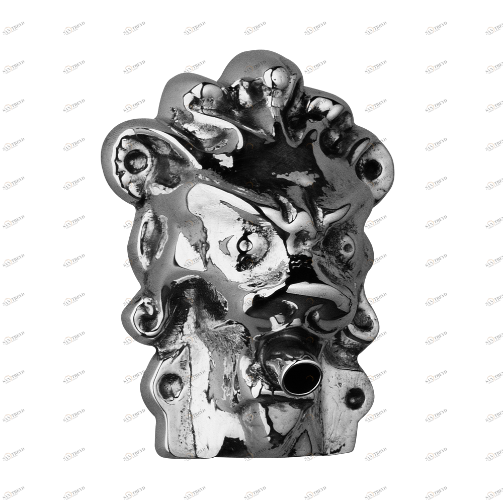 G99-22F Фонтан встраиваемый в стену в виде головы льва (малый размер) Thg-paris Голова льва Хром G99-22F CAT.A