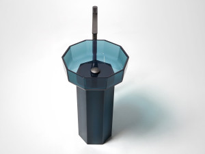 Отдельно стоящая раковина из Cristalmood®